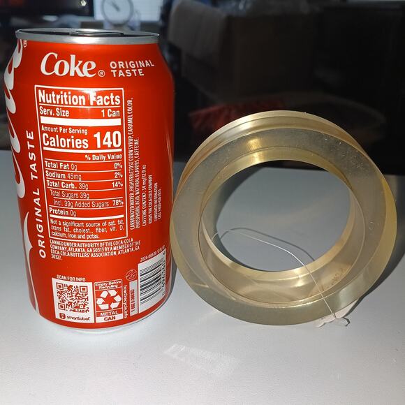 Iris Apfel & Bajalia Clear Apple juice Lucite Chunky Bangle Bracelet - Picture 2 of 5